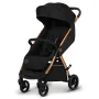 Carucior sport, Lionelo, Ingrid, Capotina impermeabila cu filtru UPF50+, Pana la 22 Kg, Spatar reglabil in 3 pozitii, Include suport pahar si plasa de tantari, Sistem pentru pliere automata, 6 luni+, Negru - 5