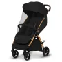 Carucior sport, Lionelo, Ingrid, Capotina impermeabila cu filtru UPF50+, Pana la 22 Kg, Spatar reglabil in 3 pozitii, Include suport pahar si plasa de tantari, Sistem pentru pliere automata, 6 luni+, Negru - 6