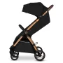 Carucior sport, Lionelo, Ingrid, Capotina impermeabila cu filtru UPF50+, Pana la 22 Kg, Spatar reglabil in 3 pozitii, Include suport pahar si plasa de tantari, Sistem pentru pliere automata, 6 luni+, Negru - 8