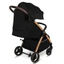 Carucior sport, Lionelo, Ingrid, Capotina impermeabila cu filtru UPF50+, Pana la 22 Kg, Spatar reglabil in 3 pozitii, Include suport pahar si plasa de tantari, Sistem pentru pliere automata, 6 luni+, Negru - 11