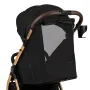 Carucior sport, Lionelo, Ingrid, Capotina impermeabila cu filtru UPF50+, Pana la 22 Kg, Spatar reglabil in 3 pozitii, Include suport pahar si plasa de tantari, Sistem pentru pliere automata, 6 luni+, Negru - 14