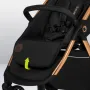 Carucior sport, Lionelo, Ingrid, Capotina impermeabila cu filtru UPF50+, Pana la 22 Kg, Spatar reglabil in 3 pozitii, Include suport pahar si plasa de tantari, Sistem pentru pliere automata, 6 luni+, Negru - 23