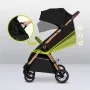 Carucior sport, Lionelo, Ingrid, Capotina impermeabila cu filtru UPF50+, Pana la 22 Kg, Spatar reglabil in 3 pozitii, Include suport pahar si plasa de tantari, Sistem pentru pliere automata, 6 luni+, Negru - 26