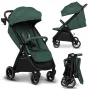 Carucior sport, Lionelo, Ingrid, Capotina impermeabila cu filtru UPF50+, Pana la 22 Kg, Spatar reglabil in 3 pozitii, Include suport pahar si plasa de tantari, Sistem pentru pliere automata, 6 luni+, Verde
