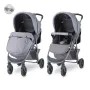 Carucior sport, Lorelli, Olivia Basic, cu husa de picioare, Cool Grey - 1