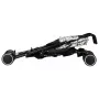Carucior sport, FreeON, Simple, Spatar si suport picioare reglabile, Capotina cu fereastra, Conform cu standardele de siguranta EN 1888-1:2018 si A1:2022, Black/White - 9