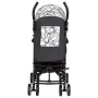 Carucior sport, FreeON, Simple, Spatar si suport picioare reglabile, Capotina cu fereastra, Conform cu standardele de siguranta EN 1888-1:2018 si A1:2022, Black/White - 8