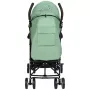 Carucior sport, FreeON, Simple, Spatar si suport picioare reglabile, Capotina cu fereastra, EN 1888-1:2018 si A1:A1:2022, Black/Green - 12