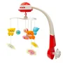 Carusel muzical, BabyMix, Pentru patut bebelusi, Cu proiectii, Cu melodii si sunete ale naturii, Cu 11 jucarii, Red - 1