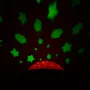 Carusel muzical, BabyMix, Pentru patut bebelusi, Cu proiectii, Cu melodii si sunete ale naturii, Cu 11 jucarii, Red - 2