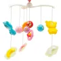 Carusel muzical, BabyMix, Pentru patut bebelusi, Cu proiectii, Cu melodii si sunete ale naturii, Cu 11 jucarii, Red - 4