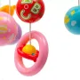 Carusel muzical, BabyMix, Pentru patut bebelusi, Cu proiectii, Cu melodii si sunete ale naturii, Cu 11 jucarii, Red - 9