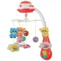 Carusel muzical, BabyMix, Pentru patut bebelusi, Cu proiectii, Cu melodii si sunete ale naturii, Cu 11 jucarii, Red - 11
