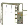 Casuta de gradina Lime Lodge cu tobogan, leagan, modul sport si bucatarie, Wendi Toys - 3