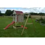 Casuta copii, de gradina Nordic Adventure House cu platforma cu loc pentru nisip, tobogan si leagan dublu (M30R), Wendi Toys - 10