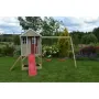 Casuta copii, de gradina Nordic Adventure House cu platforma cu loc pentru nisip, tobogan si leagan dublu (M30R), Wendi Toys - 13
