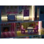 Casuta de papusi, Jokomisiada, ZA4130, Din lemn, Cu etaj si mansarda, lumini LED, accesorii, 70 x 60 x 24 cm, 3 ani+, Multicolor - 5