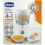 Aparat de gatit, Chicco, Multifunctional, Cu aburi, 4 in 1, 500 W, Fara BPA, Easy Meal, Alb - 1