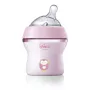 Biberon anticolici, Chicco, Natural Feeling, Plastic, Cu tetina Din silicon moale, Pentru hranire alternativa, Potrivit pentru nou-nascuti si sugari, Fara BPA, 150 ml, 0 luni+, Roz - 1