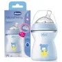 Biberon anticolici, Chicco, Natural Feeling, Plastic, Cu tetina Din silicon moale, Pentru hranire alternativa, Potrivit pentru nou-nascuti si sugari, Fara BPA, 250 ml, 2 luni+, Albastru - 3
