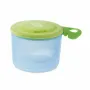 Set dozator pentru lapte praf, Chicco, 3 doze, Cu recipient pentru hrana, 300 ml, Fara BPA, 0 luni+ - 9