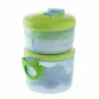 Set dozator pentru lapte praf, Chicco, 3 doze, Cu recipient pentru hrana, 300 ml, Fara BPA, 0 luni+ - 10