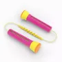 Coarda de sarit, Chillafish, Cu lungime reglabila Skibbi, Lungime de la 20 cm la 3 m, Pentru 4 ani + si adulti, Fucshia - 2