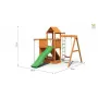 Fungoo - Complex joaca din lemn 7in1  Activer - 2
