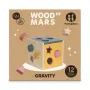 Cub de activitati, Petite&Mars, Gravity Wood of Mars, Cu 12 piese, 12 luni+, Multicolor - 9