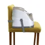 Scaun inaltator, Ingenuity, 2 in 1, Pliabil, Utilizare atasat de scaun sau individual pe podea, Pana la 22 kg, Fara BPA, 6 luni+, Maro - 4