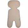 Insert antitranspiratie pentru scaun auto, FreeON, Din plasa respirabila 3D, Universal, Beige