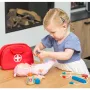 Joueco - Jucarie Set doctor, Din lemn certificat FSC, 25x18 cm, 24 luni+, 8 piese, Multicolor - 4