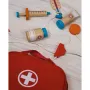 Joueco - Jucarie Set doctor, Din lemn certificat FSC, 25x18 cm, 24 luni+, 8 piese, Multicolor - 8