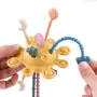 Jucarie senzoriala, Petite&Mars, Crazy planet, Din silicon, 20 cm, 10 luni+, Multicolor - 2