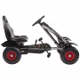 Kart, KidsCare, F618, Cu pedale, Cu scaun reglabil, Pana in 50 kg, 4 ani+, Negru - 4