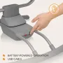 Leagan, Lionelo, Rio, Electric, Cu 3 viteze de leganare, Cu 8 melodii, Cu telecomanda, Cu husa detasabila, Cu perna detasabila, Centura in 3 puncte, Pana la 9 kg, Bej - 17