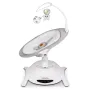 Balansoar, Lionelo, Bella, Multifunctional, Electric, Scaun reglabil, Ecran tactil si telecomanda, 6 miscari unice, 5 viteze, Cu melodii, Gri - 9