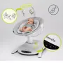 Balansoar, Lionelo, Bella, Multifunctional, Electric, Scaun reglabil, Ecran tactil si telecomanda, 6 miscari unice, 5 viteze, Cu melodii, Gri - 19