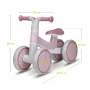 Bicicleta fara pedale, Lionelo, Villy, Cu 4 roti, Din spuma EVA si TPR, Stabila, Manere moi, antiderapante, 12- 36 luni, Sustine pana la 30 kg, Certificata EN 71-1:2014, EN 71-2:2011, EN 71-3:2019, Roz - 24