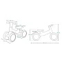 Bicicleta fara pedale, Lionelo, Villy, Cu 4 roti, Din spuma EVA si TPR, Stabila, Manere moi, antiderapante, 12- 36 luni, Sustine pana la 30 kg, Certificata EN 71-1:2014, EN 71-2:2011, EN 71-3:2019, Bej - 23