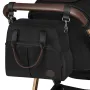 Carucior 3 in 1, Lionelo, Amber, Cadru aluminiu, Cu landou intarit si salteluta moale, Cu scoica auto testata ADAC, Reversibil, Cu accesorii, Geanta parinti, Pana la 22 kg, EN1888-1 EN1888-2 EN1466 ECE R129, Negru onyx - 20