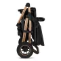Carucior 3 in 1, Lionelo, Amber, Cadru aluminiu, Cu landou intarit si salteluta moale, Cu scoica auto testata ADAC, Reversibil, Cu accesorii, Geanta parinti, Pana la 22 kg, EN1888-1 EN1888-2 EN1466 ECE R129, Negru onyx - 29