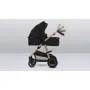 Carucior 3 in 1, Lionelo, Amber, Cadru aluminiu, Cu landou intarit si salteluta moale, Cu scoica auto testata ADAC, Reversibil, Cu accesorii, Geanta parinti, Pana la 22 kg, EN1888-1 EN1888-2 EN1466 ECE R129, Negru onyx - 41