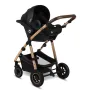 Carucior 3 in 1, Lionelo, Amber, Cadru aluminiu, Cu landou intarit si salteluta moale, Cu scoica auto testata ADAC, Reversibil, Cu accesorii, Geanta parinti, Pana la 22 kg, EN1888-1 EN1888-2 EN1466 ECE R129, Negru onyx - 33
