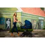 Carucior 2 in 1, Lionelo, Mika, Cadru din aluminiu, Cu landou intarit si salteluta moale, Reversibil, Maner ajustabil, Plasa de tantari, Husa de ploaie, de picioare, 22 kg, Conform cu standardele europene de securitate EN1888-1 EN1888-2, EN1466, Albastru - 32