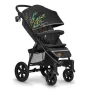 Carucior sport, Lionelo, Annet Tour Dreamin, Editie Limitata, De la nastere, Capotina impermeabila, Cu filtru UPF 50+, Cu maner reglabil, Plasa de tantari, Suport biberon, Saculet pentru picioare, Pana la 22 kg, Cu certificare TUV, Negru - 1