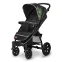 Carucior sport, Lionelo, Annet Tour Dreamin, Editie Limitata, De la nastere, Capotina impermeabila, Cu filtru UPF 50+, Cu maner reglabil, Plasa de tantari, Suport biberon, Saculet pentru picioare, Pana la 22 kg, Cu certificare TUV, Negru - 7