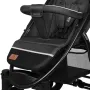 Carucior sport, Lionelo, Annet Tour Dreamin, Editie Limitata, De la nastere, Capotina impermeabila, Cu filtru UPF 50+, Cu maner reglabil, Plasa de tantari, Suport biberon, Saculet pentru picioare, Pana la 22 kg, Cu certificare TUV, Negru - 12