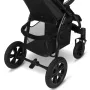 Carucior sport, Lionelo, Annet Tour Dreamin, Editie Limitata, De la nastere, Capotina impermeabila, Cu filtru UPF 50+, Cu maner reglabil, Plasa de tantari, Suport biberon, Saculet pentru picioare, Pana la 22 kg, Cu certificare TUV, Negru - 18