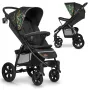 Carucior sport, Lionelo, Annet Tour Dreamin, Editie Limitata, De la nastere, Capotina impermeabila, Cu filtru UPF 50+, Cu maner reglabil, Plasa de tantari, Suport biberon, Saculet pentru picioare, Pana la 22 kg, Cu certificare TUV, Negru - 3